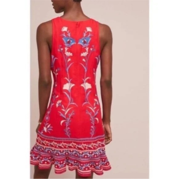 Anthropologie Akemi+Kin Lila Embroidered Dress - Picture 4 of 14